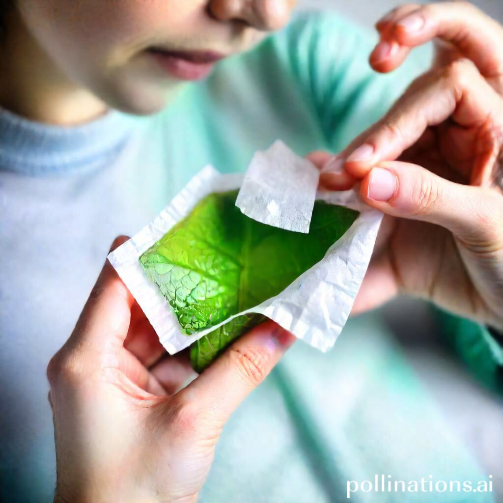 how to use peppermint tea bag for toothache